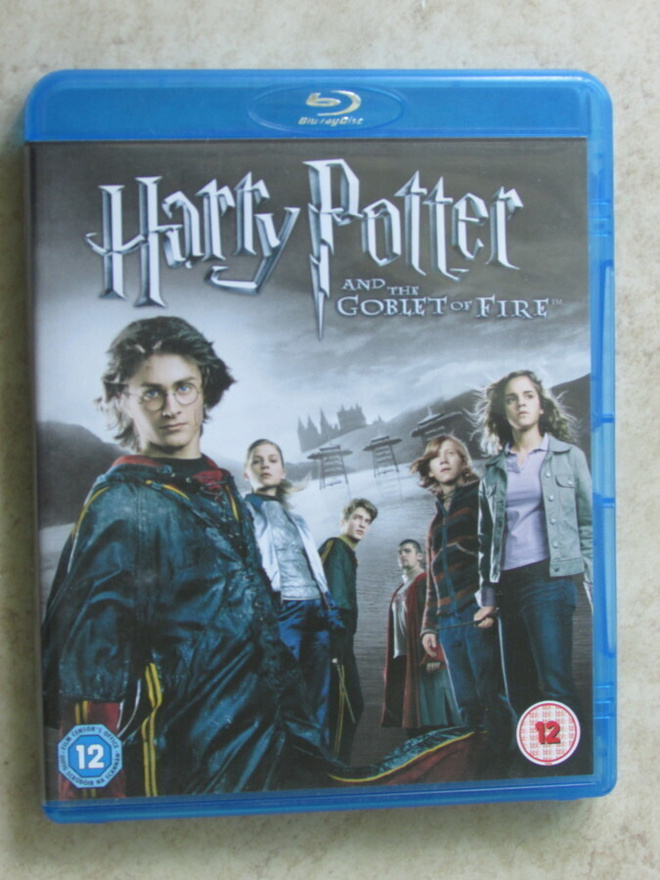 Harry Potter ja liekehtivä pikari, blu-ray.