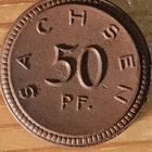 Saksa 2 kpl hätärahoja 10 ja 50 p - pikkukuva 1