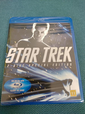 STAR TREK (Chris Pine) BD, UUSI***
