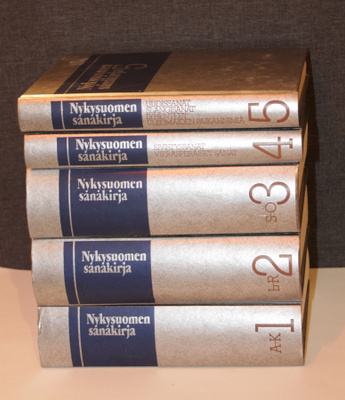 Nykysuomen sanakirja 1-5