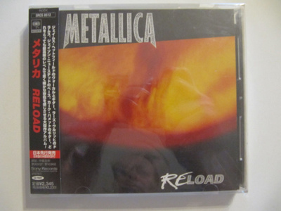 Metallica Reload Japanilainen CD OBI