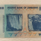 Zimbabwe 100 Trillion Dollars seteli ! Käyttämätön aito ! - pikkukuva 2