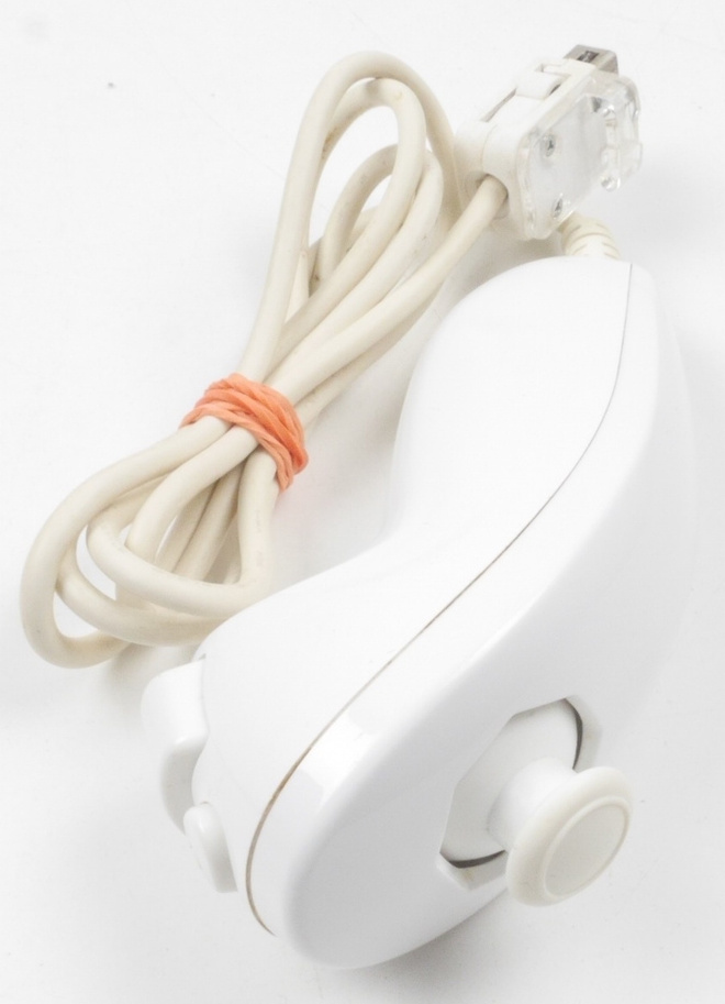 Wii Nunchuk Controller (White)