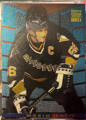 Mario Lemieux Stadium Club94 Finest Inserts #1