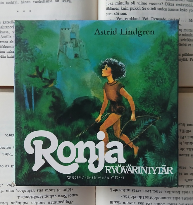 Astrid Lindgren - Ronja Ryövärintytär (äänikirja, CD)