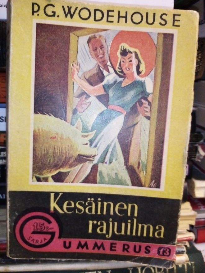 Wodehouse :  Kesäinen rajuilma