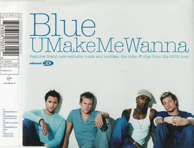 Blue • UMakeMeWanna CD-Single