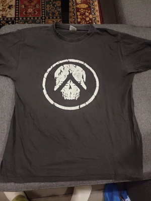 Amoral - Skull Logo T-paita