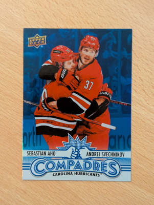 2025-26 Upper Deck Aho/Svechnikov Compadres