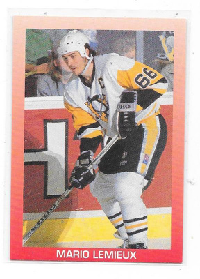1990 All-Sport Superstars #4 Mario Lemieux Pittsburgh Pens