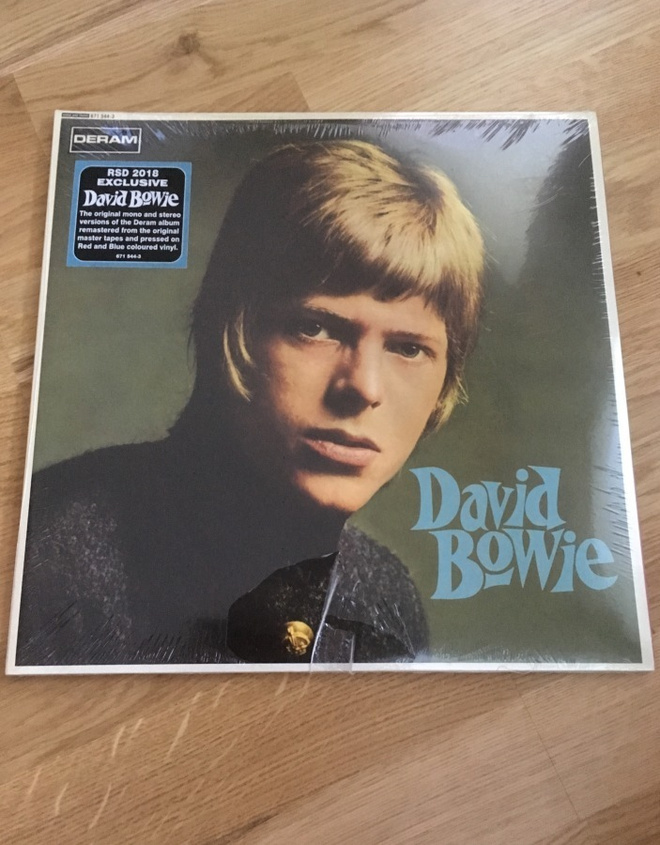 David Bowie – David Bowie 2LP (RSD 2018 Red and Blue Vinyl)