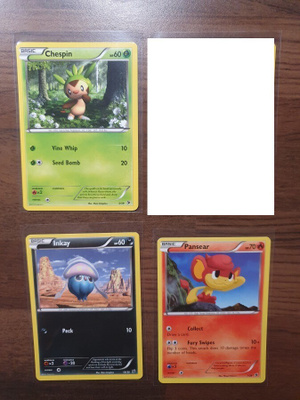Pokemon XY Kalos Starter Set kortteja yksittäin myynnissä