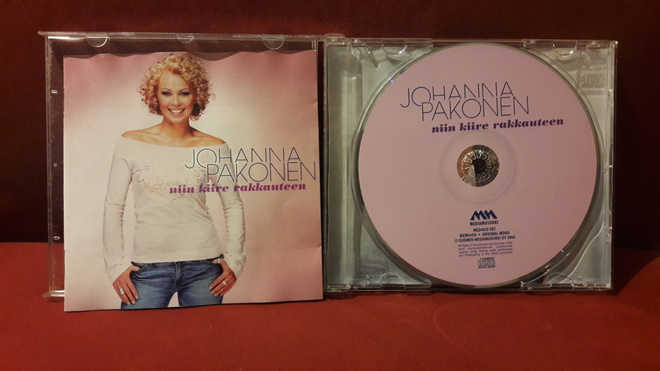Johanna Pakonen – Niin Kiire Rakkauteen (CD)