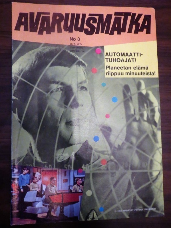 Avaruusmatka - Star Trek # 3/1974