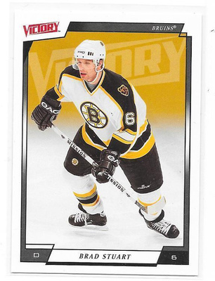 2006-07 Upper Deck Victory #18 Brad Stuart Boston Bruins
