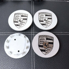 Porsche vannekeskiöt – Hopea-Valko – 75mm (4kpl - pikkukuva 3