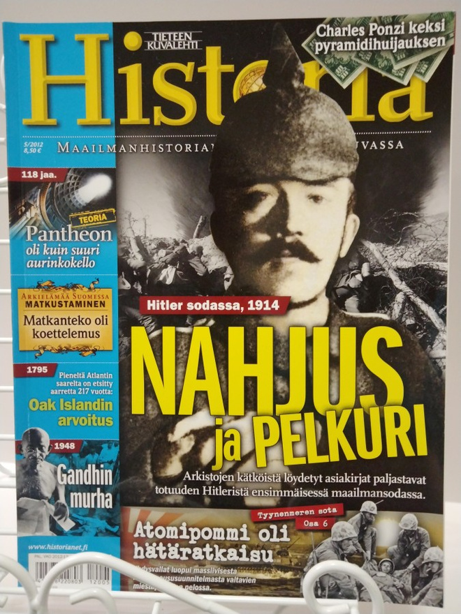 Historia lehti 5 2012 Tieteen Kuvalehti