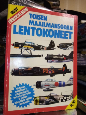 TOISEN MAAILMANSODAN LENTOKONEET ERIKOISALBUMI ( SIS POSTIKU
