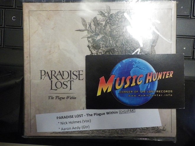 PARADISE LOST - PLAGUE WITHIN CD + NICK AND AEDY NIMMARIT