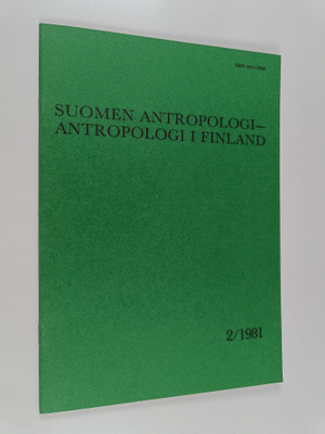 Suomen antropologi 2/1981