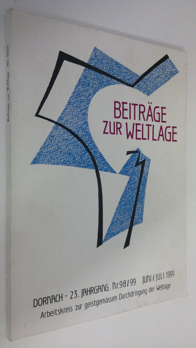 Herbert Witzenmann : Beiträge zur weltlage : 23. jahrgang...