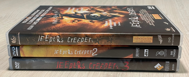 Victor Salva: JEEPERS CREEPERS Trilogia (2001-2017) 3DVD