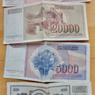 Jugoslavia 1000 5000 20000 100000 dinara 1980-l - pikkukuva 2