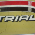 Tunturi Trial 80-87 katteen TRIAL tarra - pikkukuva 1