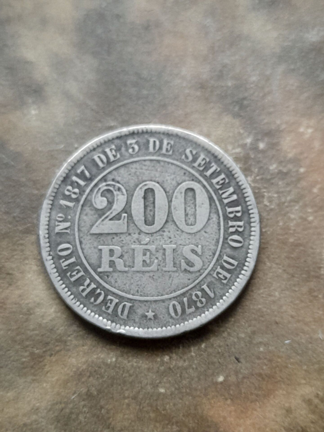 Brasilia 200 Reis 1878
