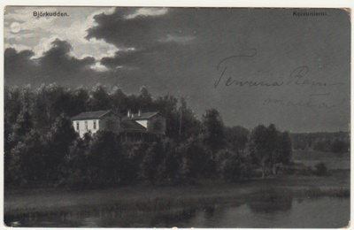 Helsinki Sipoo Björkudden Koivuniemi 1920-luku