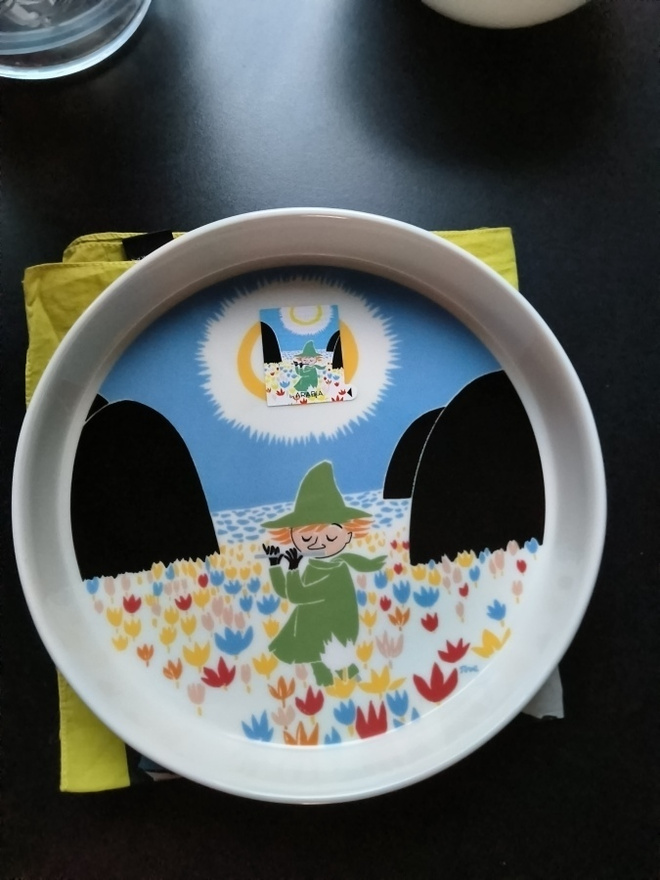 Arabia Muumi Ystävyys tarjoiluvati