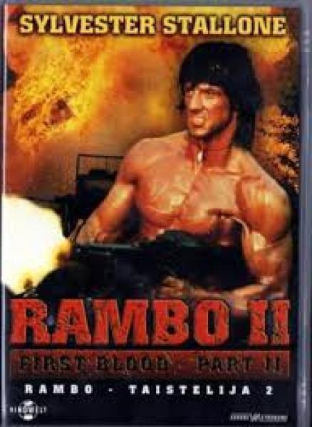 Rambo - Taistelija II DVD ( First blood - part two)