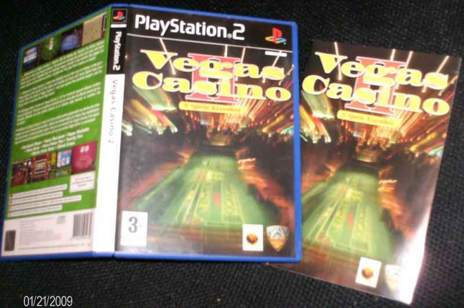 PS 2 -peli: VEGAS CASINO 2 (Sis.p o s t i k u l u t )