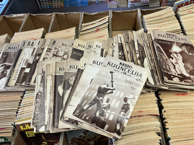 RADIOKUUNTELIJA LEHDET 60-LUKU 80 KPL HYVÄT