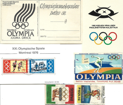 Olympia-aihetta 6 kpl