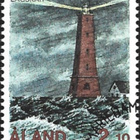Åland 1992 ÅV 1 Majakoita Lågskär EP leima Lape 059 - pikkukuva 1