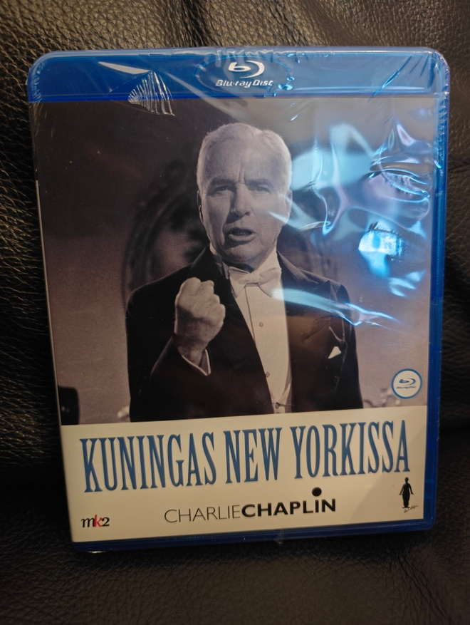 Kuningas New Yorkissa (1957) Blu-ray Suomijulkaisu