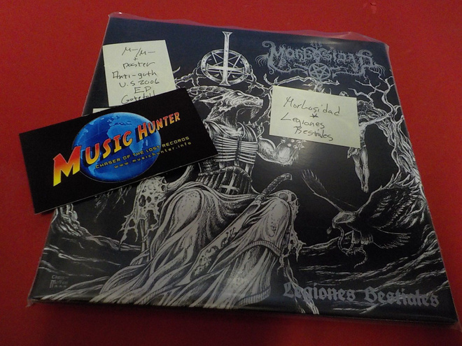 MORBOSIDAD - LEGIONES BESTIALES M-/M- 7'' EP + POSTER