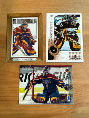 Pasi Nurminen - Atlanta Thrashers - 3 korttia