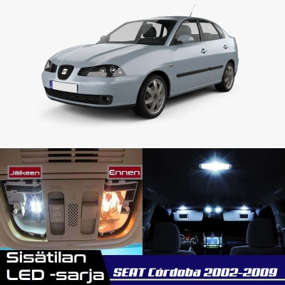Seat Cordoba (6L) Sisätilan LED-sarja 7-osainen