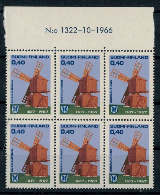 1967 Uusikaupunki nro-6lo ++
