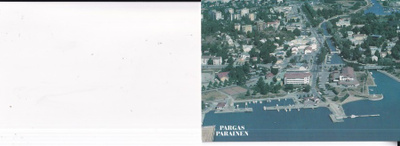 Pargas - Parainen, ilmakuvakortti b691