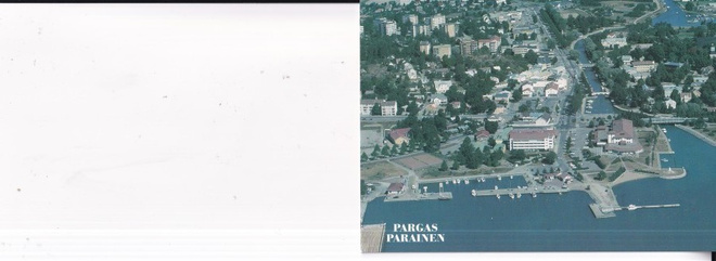 Pargas - Parainen, ilmakuvakortti    b691