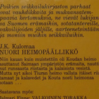 J.K. Kulomaa : Nuori heimopäällikkö - 3.p 1984 - pikkukuva 2
