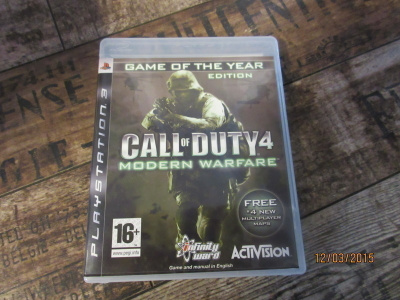 PS3 Call of Duty 4 - Modern Warfare CIB