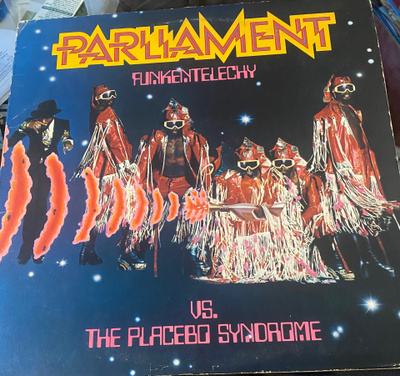 Parliament: Funkentelechy… LP + sarjakuva + juliste