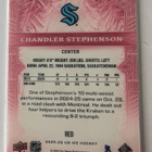 Chandler Stephenson 2025-26 UD Ice Red /199 - pikkukuva 2