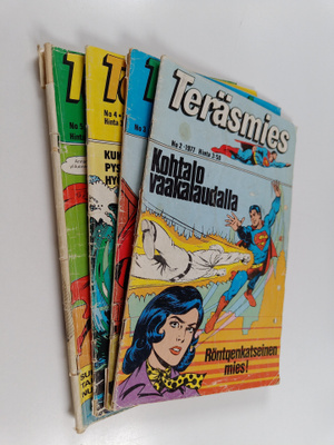 Teräsmies vuosikerta 1977 (nrot 2-5, puuttuu nro 1)