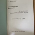 H.P Blavatsky : Käytännöllinen okkultismi - pikkukuva 2