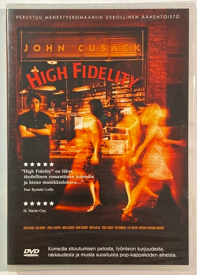 High Fidelity - DVD (uusi ja kelmussa)